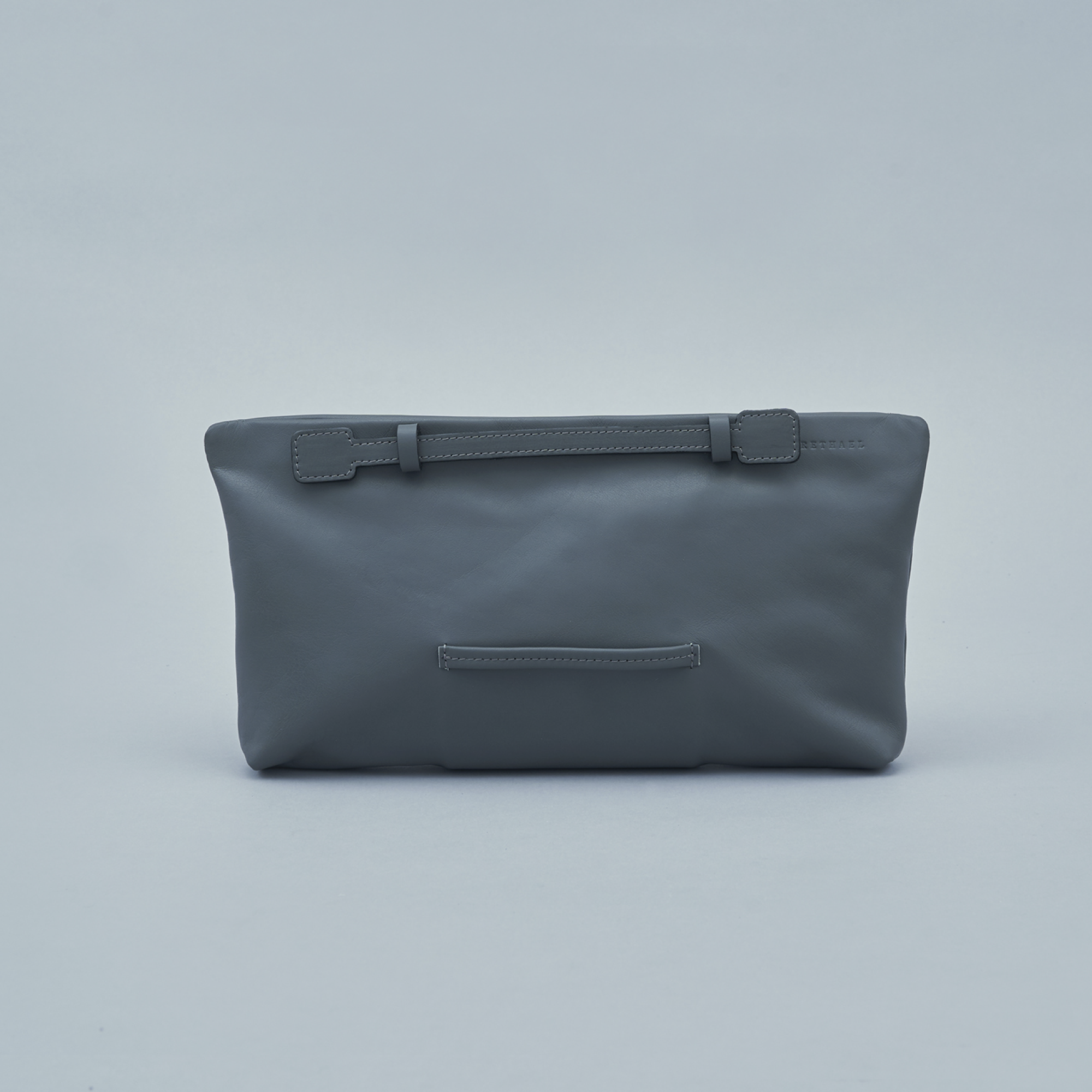 Grey clutch online handbag